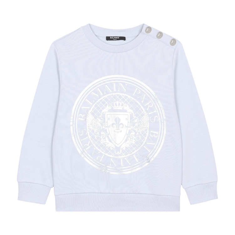 Balmain Kids Logo Sweatshirt "Blue"