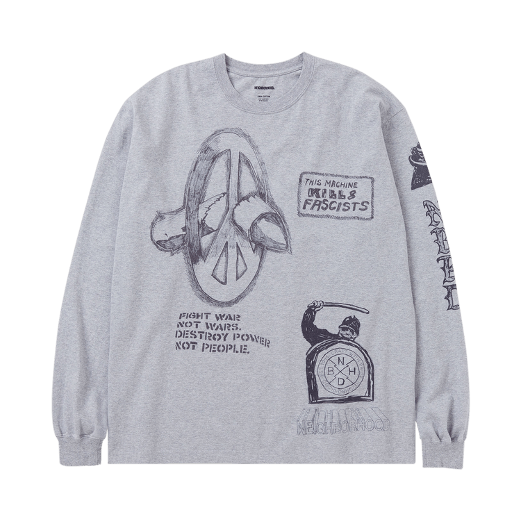 Neighborhood Long-Sleeve T-Shirt #18 "Grey"