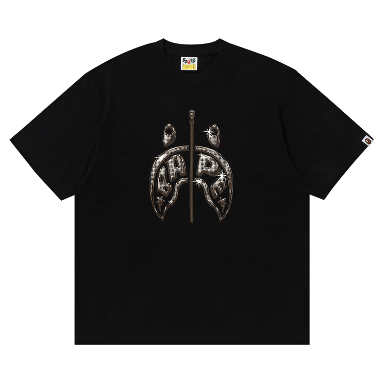 BAPE Mad Shark Photo Print Relaxed Fit Tee "Black"