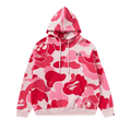 BAPE x BAYC Camo Pullover Hoodie "Pink"
