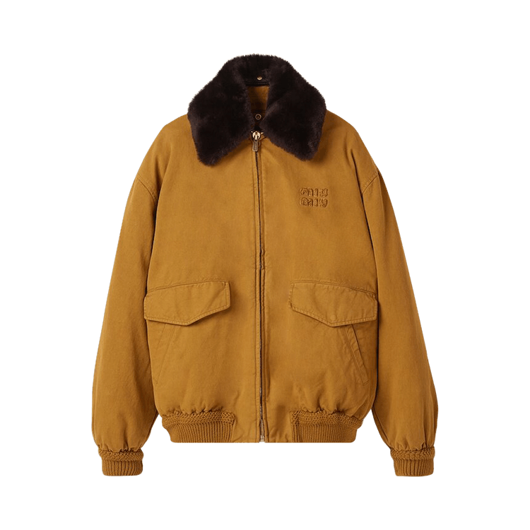Miu Miu Blouson Jacket "Ochre"
