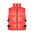 Givenchy Sleeveless Puffer Jacket With Buckles "Orange"