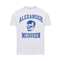 Alexander McQueen Varsity T-Shirt "White/Ivory"