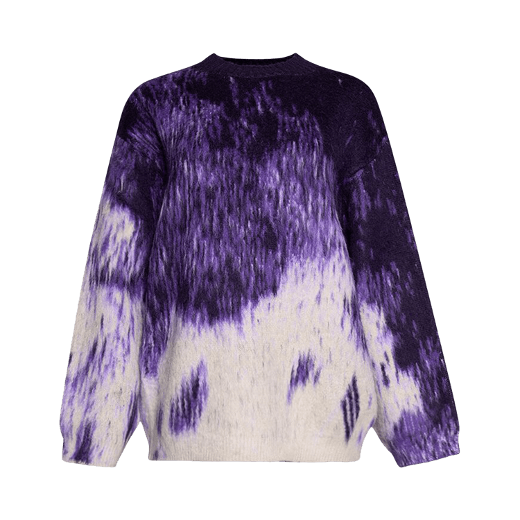 The Attico Shades Sweater "Purple Shades"