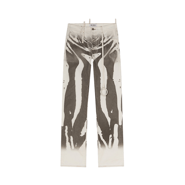 The Attico Long Pants "Dark Grey/White"