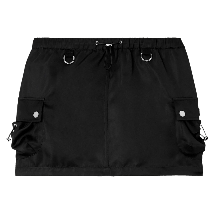 Coperni Tailored Cargo Mini Skirt "Black"