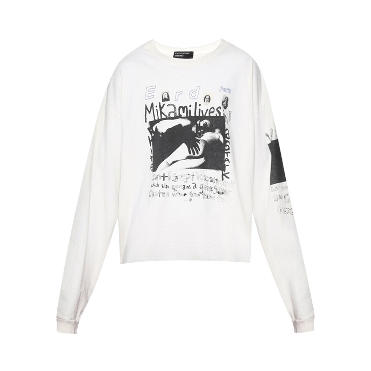 Enfants Riches Déprimés Vivid Nightmares Long-Sleeve T-Shirt "Faded Ivory/Multicolor"