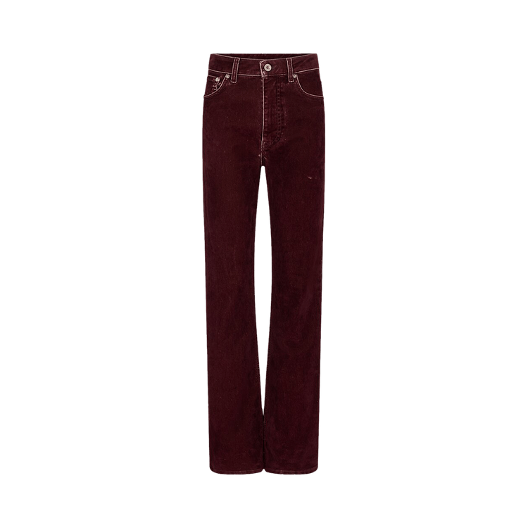 Rabanne Flare Trousers "Bordeaux"
