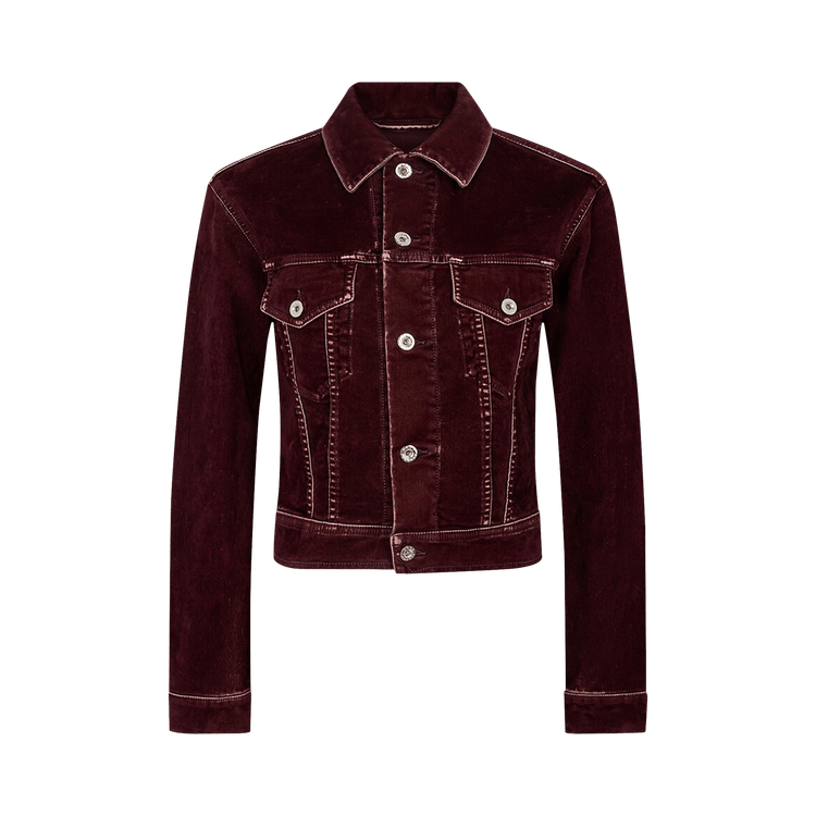 Rabanne Cropped Jacket "Bordeaux"