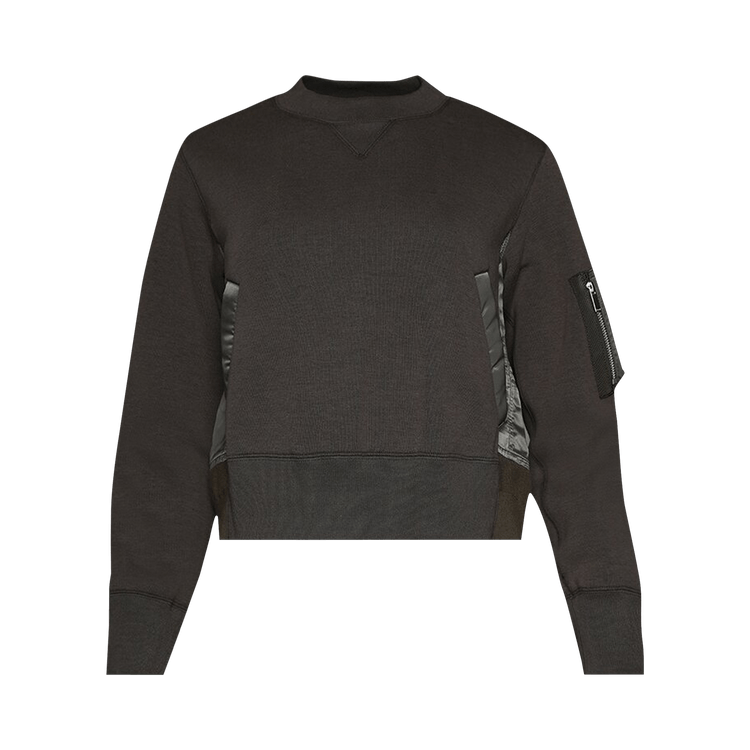 Sacai Sponge Sweat Pullover "Taupe"
