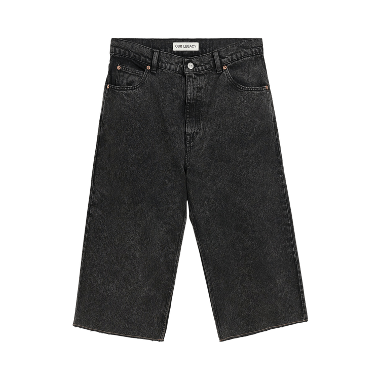 Our Legacy 5 Pocket Capri Cut Jean "Black"