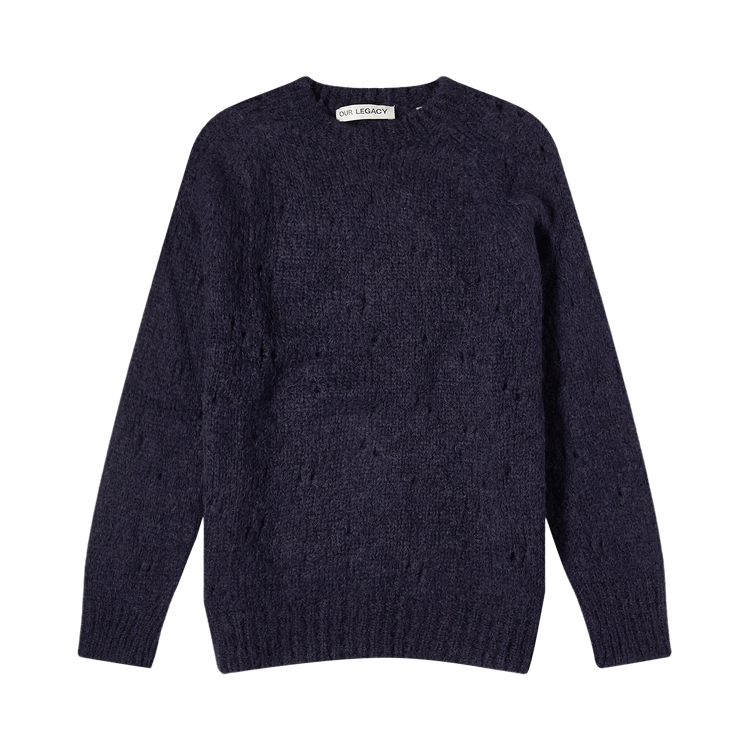 Our Legacy Needle Drop Raglan "Navy"