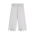 Simone Rocha Elastic Boxing Shorts With Trims "White"