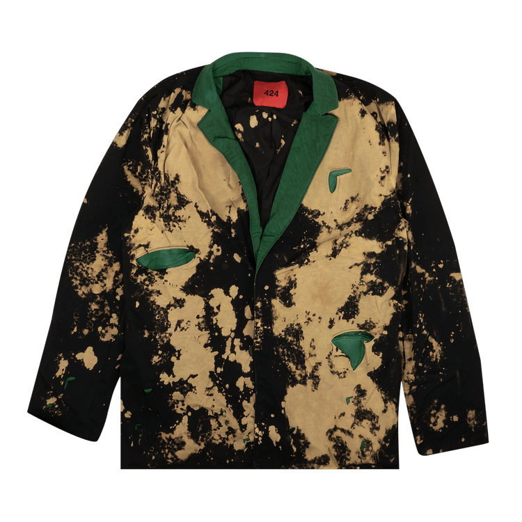 424 Distressed Bleached Blazer "Multicolor"