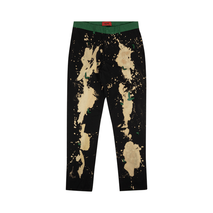 424 Distressed Bleached Pants "Multicolor"