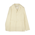Bottega Veneta Boucle Bonded Jacket "Off White"