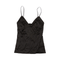 Bottega Veneta Satin Strap Top "Black"
