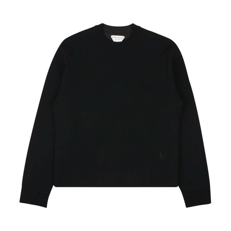 Bottega Veneta Pull Double Face Merino Sweater "Black"
