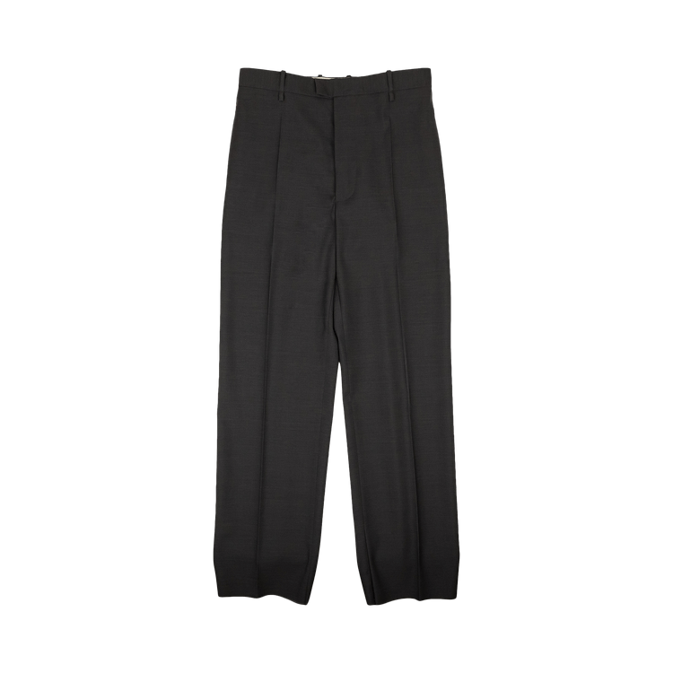 Bottega Veneta Wool Travel Straight Pants "Charcoal Grey"