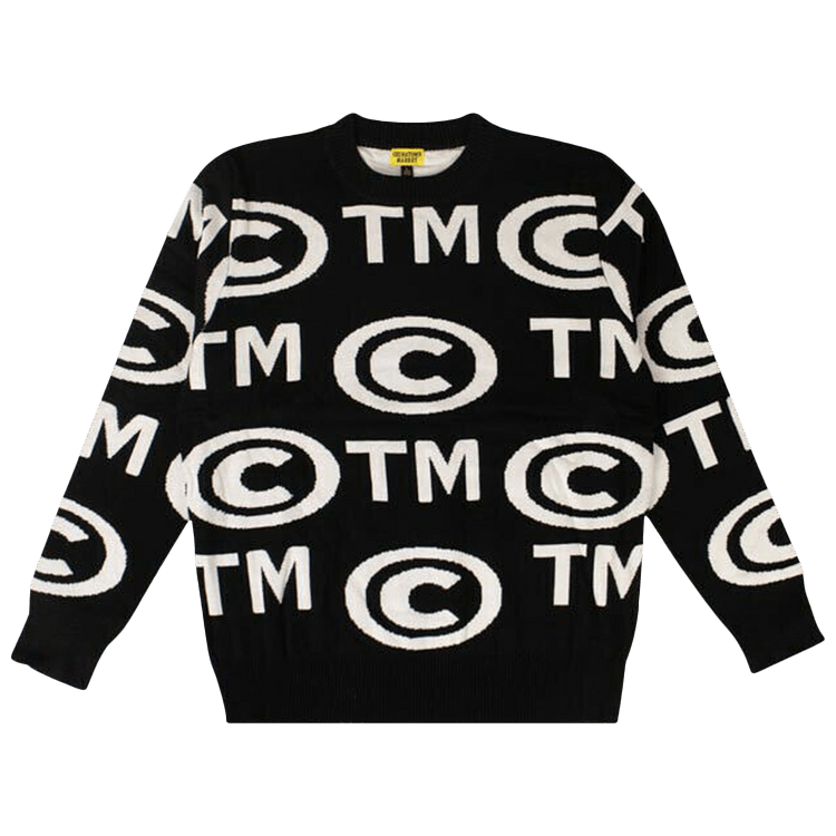 Chinatown Market Knit Trade Mark Sweater "Black"