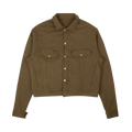 Fear of God French Terry Trucker Jacket "Army Green"