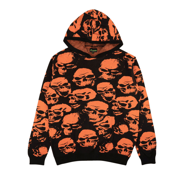 Psychworld Skull Hoodie "Orange"