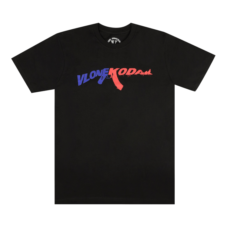 Vlone Kodak Logo Short-Sleeve T-Shirt "Black"