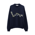 Lanvin CNY Mohair Mock Neck "Thunder"