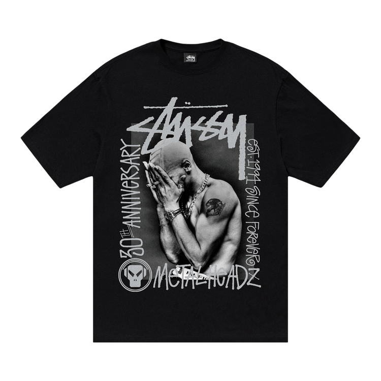 Stussy x Goldie Metalheadz 30 Tee "Black"