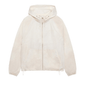 Stussy Beach Shell Wave Dye Zip Hoodie "Bone"