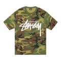 Stussy Stock Camo Tee "Camo/White"