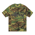 Stussy Stock Camo Tee "Camo/Black"