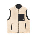 Stussy Sherpa Reversible Vest "Beige"