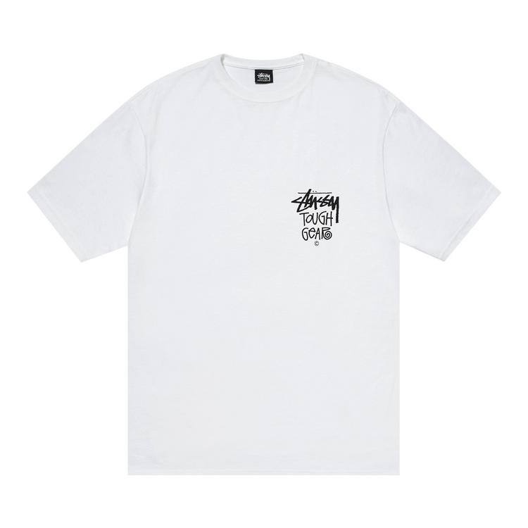 Stussy Tough Gear Tee "White"