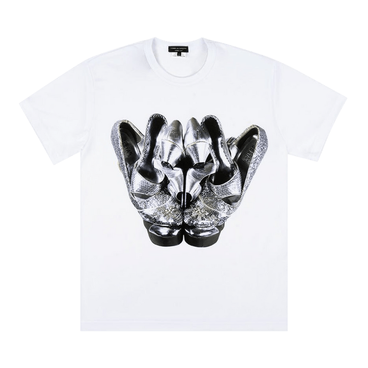 Comme des Garçons Homme Plus Heels T-Shirt "White"