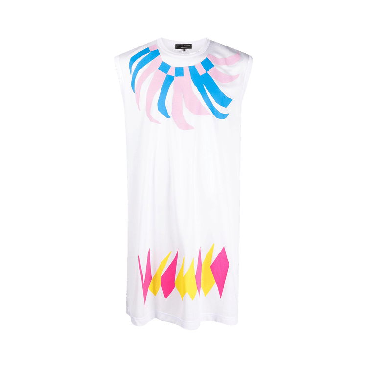 Comme des Garçons Homme Plus Tank Top "White/Multicolor"