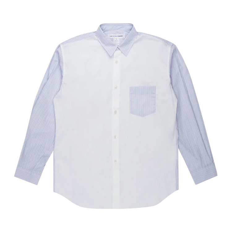Comme des Garçons SHIRT Long-Sleeve Forever Stripe Shirt "White"