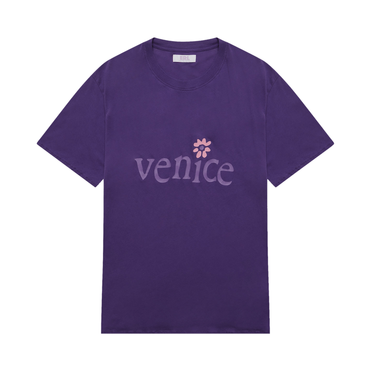 ERL Venice Print T-Shirt "Purple"