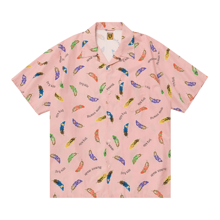 Human Made Feather Aloha Shirt "Pink"