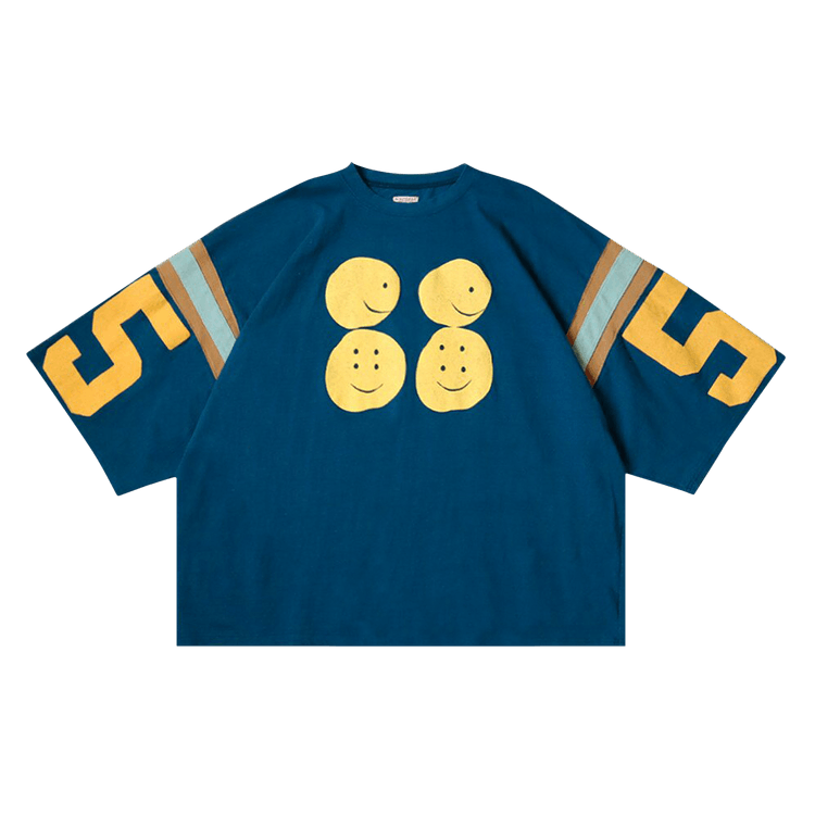 Kapital Huge Football T-Shirt "Navy"