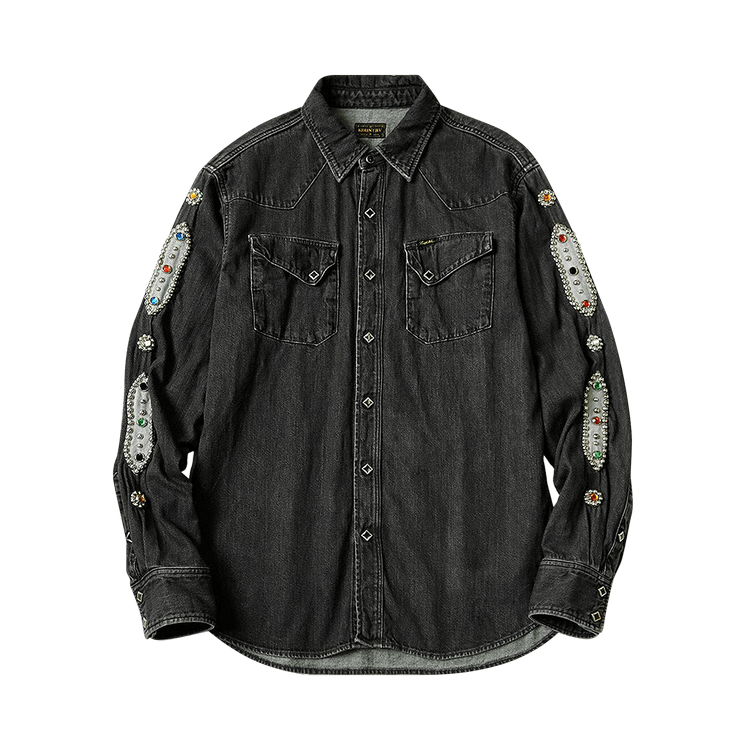 Kapital Kountry Denim Western Shirt "Black"