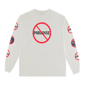 3.PARADIS x Cali Dewitt Long-Sleeve T-Shirt "White"