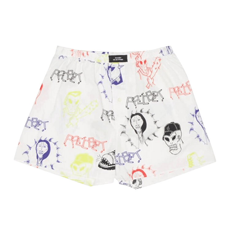 Rassvet x PACCBET Poplin Shorts "White"