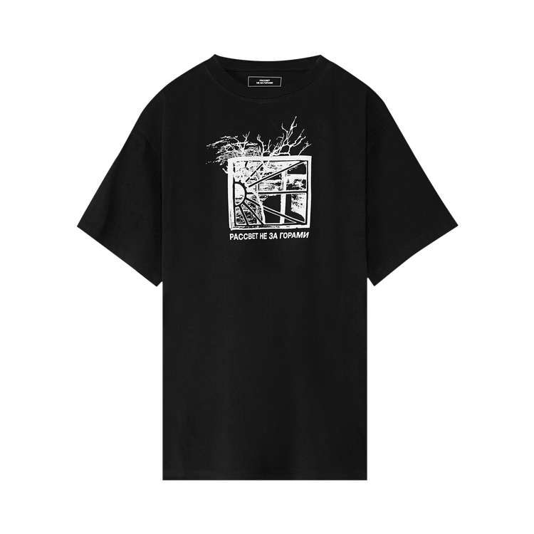 Rassvet x PACCBET Window T-Shirt "Black"