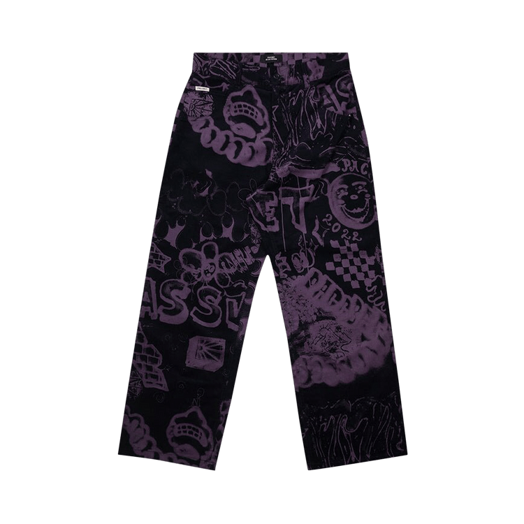 Rassvet Spray Corduroy Pants "Navy"