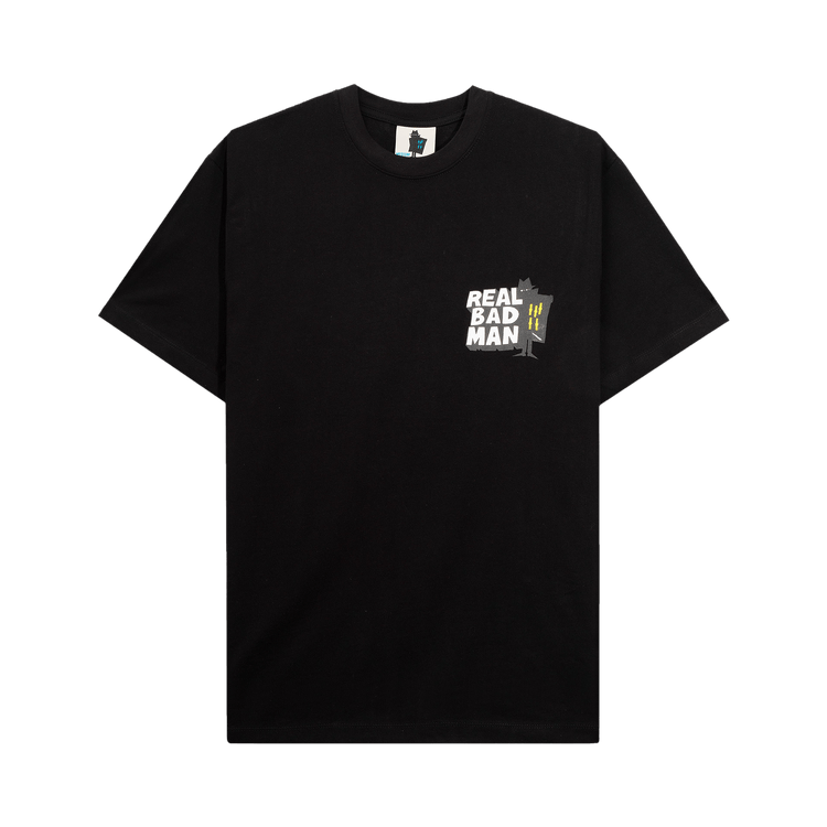 Real Bad Man Who Goes There Tee "Black"