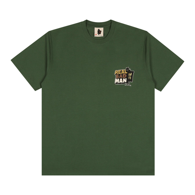 Real Bad Man Logo Tee "Greenhaze"