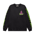Real Bad Man Piano Meditation Long-Sleeve T-Shirt "Black"