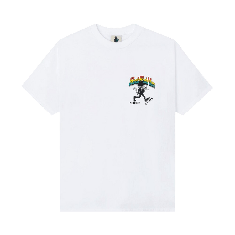 Real Bad Man Records And Tapes T-Shirt "White"