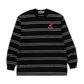 BAPE Ape Heart Hoop Long-Sleeve Tee "Black"